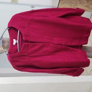 Cardigan, Size 2, Chico, Red